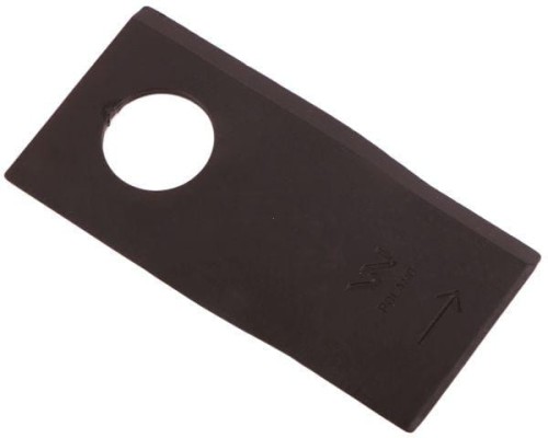 Nóż. nożyk kosiarka lewy 100x48x3mm otwór 23 zastosowanie T683L Mortl WARYŃSKI ( sprzedawane po 25 )-21275