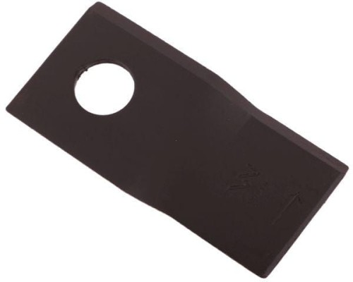 Nóż. nożyk kosiarka lewy 100x48x3mm otwór 19 zastosowanie 570419 Niemeyer WARYŃSKI ( sprzedawane po 25 )-21423