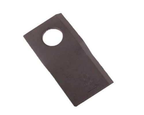 Nóż. nożyk kosiarka lewy 100X50X4mm otwór 21 zastosowanie RS100 Samasz WARYŃSKI ( sprzedawane po 25 )-21643