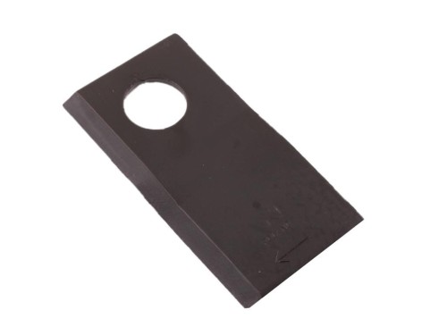 Nóż. nożyk kosiarka prawy 100X50X4mm otwór 21 zastosowanie RS100 Samasz WARYŃSKI ( sprzedawane po 25 )-21629