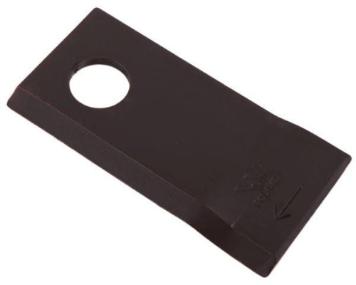 Nóż. nożyk kosiarka prawy 102x48x4mm otwór 19 zastosowanie 570446 Niemeyer WARYŃSKI ( sprzedawane po 25 )-21331