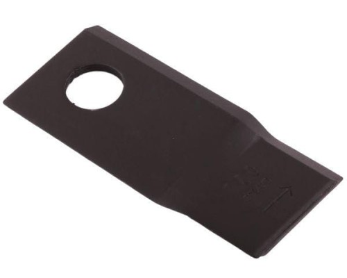 Nóż. nożyk kosiarka lewy 106x48x4mm otwór 19 zastosowanie 153967201 SIP WARYŃSKI ( sprzedawane po 25 )-21455