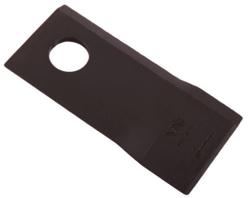 Nóż. nożyk kosiarka prawy 107x50x4mm otwór 19 zastosowanie 570684 Niemeyerl WARYŃSKI ( sprzedawane po 25 )-21301