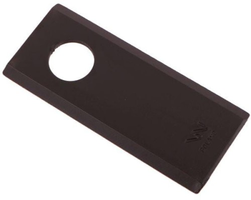 Nóż, nożyk kosiarka 108X46X3mm otwór 21 zastosowanie 108D Galfre WARYŃSKI ( sprzedawane po 25 )-21459