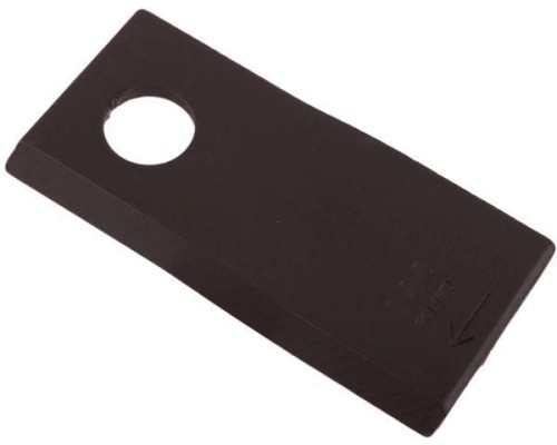Nóż. nożyk kosiarka prawy 108x47x4mm otwór 19 zastosowanie 1434986 Pottinger WARYŃSKI ( sprzedawane po 25 )-21479