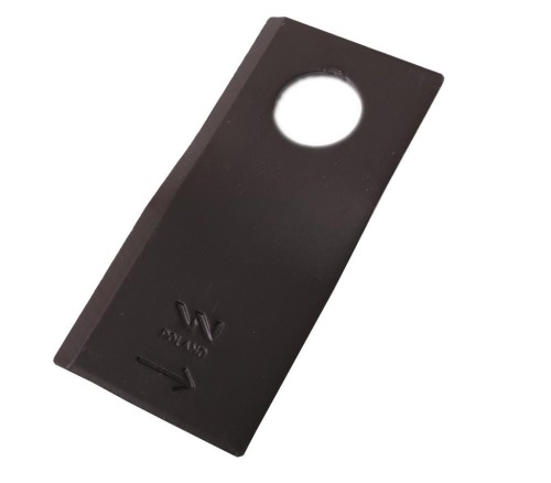 Nóż. nożyk kosiarka lewy 108X50X3mm otwór 21 zastosowanie RF 108/3 Famarol WARYŃSKI ( sprzedawane po 25 )-21579