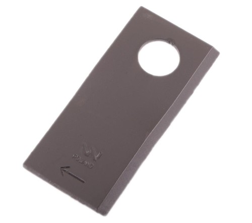 Nóż. nożyk kosiarka prawy 108X50X3mm otwór 21 zastosowanie RF 108/3 Famarol WARYŃSKI ( sprzedawane po 25 )-21627