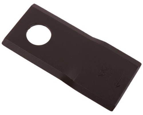 Nóż. nożyk kosiarka prawy 110x48x3mm otwór 21 zastosowanie 1058730 Claas WARYŃSKI ( sprzedawane po 25 )-21415