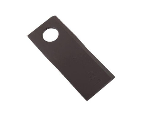 Nóż. nożyk kosiarka lewy 120X50X4mm otwór 21 zastosowanie RF 120/4 Pronar WARYŃSKI ( sprzedawane po 25 )-21649