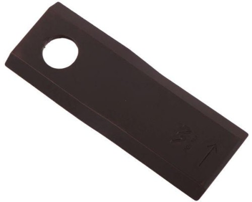 Nóż. nożyk kosiarka lewy 122x46x4mm otwór 18.25 zastosowanie 56451200 Kuhn WARYŃSKI ( sprzedawane po 25 )-21419