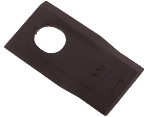 Nóż. nożyk kosiarka lewy 92x48x4mm otwór 20x24 zastosowanie 13800021 JF-Stoll WARYŃSKI ( sprzedawane po 25 )-21375