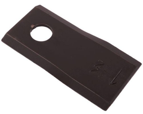 Nóż. nożyk kosiarka prawy 95x46x3,5mm otwór 16.25 zastosowanie 56151310 Kuhn WARYŃSKI ( sprzedawane po 25 )-21409