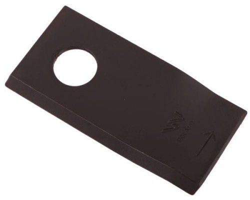 Nóż. nożyk kosiarka lewy 96x48x3mm otwór 19 zastosowanie 434979 Pottinger WARYŃSKI ( sprzedawane po 25 )-21407