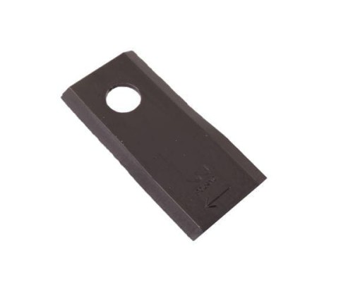 Nóż. nożyk kosiarka prawy 98X46X3.5mm otwór 16.5 zastosowanie 40490005 Morra WARYŃSKI ( sprzedawane po 25 )-21557