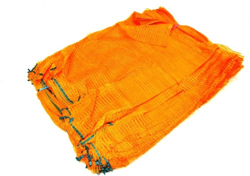 Worek raszlowy 10-15kg z zaciągiem żółty ( pakowane po 100 szt.)-28950