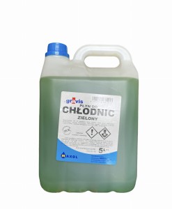 Płyn do chłodnicy zielony 5l.  