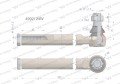 Przegub układu kierowniczego JCB  4992124 Waryński-36819