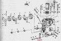 Podkładka dystansowa bloku cylindra C-330-2109