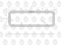 Komplet ( zestaw ) uszczelek zwolnicy 50528020. 50428120. 50528040 C-360 ORYGINAŁ URSUS-17851
