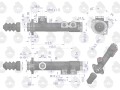 Pompa hamulcowa długa C-360 ORYGINAŁ URSUS-12813