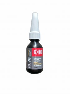 KLEJ DO GWINTÓW RC70 wysoka wytrzymałość zielony 10ml. CX80