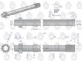 Wałek sprzęgłowy przekaźnika C-360-3P ORYGINAŁ URSUS-8709