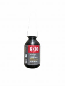 KLEJ DO POŁĄCZEŃ CYLINDRYCZNYCH RC38 wysoka wytrzymałość zielony 10ml. CX80