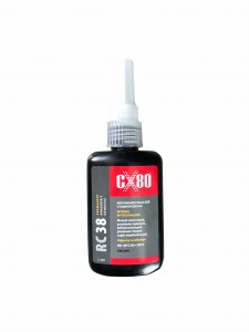 KLEJ DO POŁĄCZEŃ CYLINDRYCZNYCH RC38 wysoka wytrzymałość  zielony 50ml. CX80