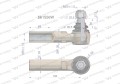 Przegub układu kierowniczego Manitou  561556 Waryński-36787