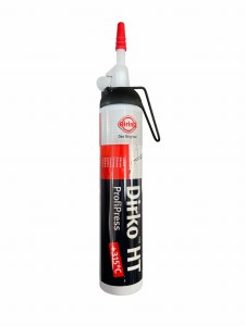 SILICON DIRKO HT CZARNY PROFIPRESS 200ml.