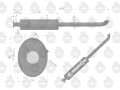 Tłumik 1500mm 7kg ZETOR ORYGINAŁ URSUS-22761