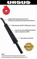 Tłumik 1500mm 7kg ZETOR ORYGINAŁ URSUS-22763