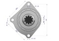 Rozrusznik z reduktorem MF4 Import-2607