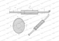 Tłumik prosty długi 1550mm 8kg C-385 INOX WARYŃSKI-31081