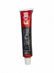 SILIKON CZARNY TUBA 80ml. CX80