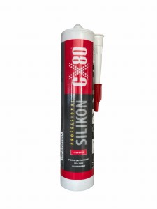 SILIKON CZERWONY  310ml. CX80