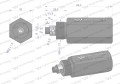 Zawór bezpieczeństwa cylindra hydraulicznego do C-385 WARYŃSKI-36348