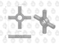 Krzyżak mechanizmu różnicowego 2746135M2 MF3/MF4 ORYGINAŁ URSUS-17948