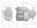 Rozrusznik z reduktorem typu Magneton MF4 Ursus 4512 9142743 Blue Line EXPOM KWIDZYN-29808