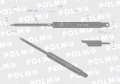 Siłownik szyby tylnej szyberdachu L max. 243,5mm AL28598P JOHN DEERE POLMO-14551