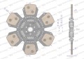 Tarcza sprzęgła Ceramiczna AL70272 JOHN DEERE Waryński-37022