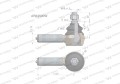 Przegub kierowniczy 114,5mm - 1" AR63590 WARYŃSKI-20893