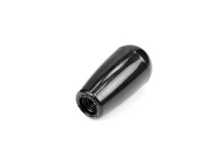 Gałka z gwintem czarna M6  dł52mm