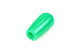 Gałka z gwintem zielona M6 dł52mm 