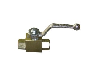 Zawór kulowy hydrauliczny dwudrożny 25 MPA 1/4"
