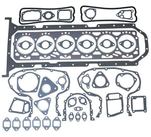Komplet - zestaw uszczelek silnikowy 6-cyl. turbo 2022012U grubość uszczelki głowicy 1.5mm C-385 ORYGINAŁ URSUS-8016