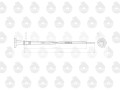 Linka - Gaszenie silnika L-1250mm C-360 3P ORYGINAŁ URSUS-21872