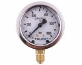 Manometr glicerynowy M63 0-1000 bar dolne przyłącze G1/4" POLMO-15073