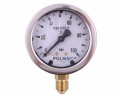Manometr glicerynowy M63 0-100 bar dolne przyłącze G1/4" POLMO-15061