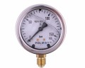 Manometr glicerynowy M63 0-160 bar dolne przyłącze G1/4" POLMO-15063